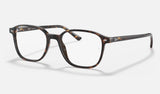Ray-Ban Leonard RX5393 — Havana — quarter view
