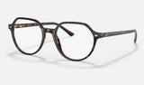 Ray-Ban Thalia RX5395 — Havana — quarter view
