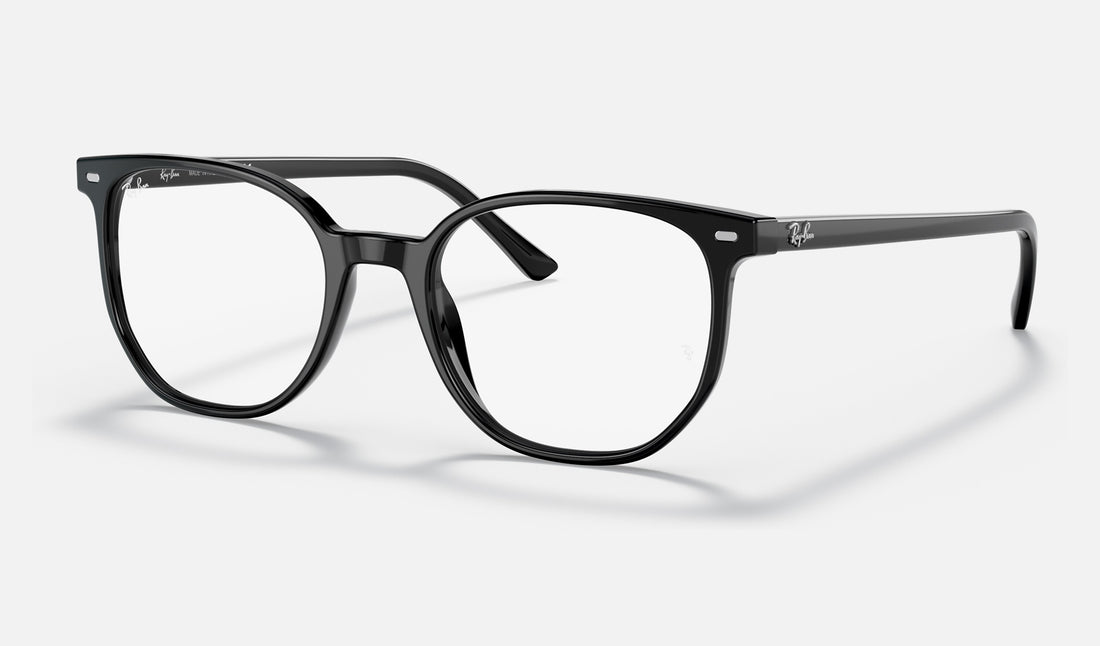 Ray-Ban Elliot RX5397 — Black — quarter view