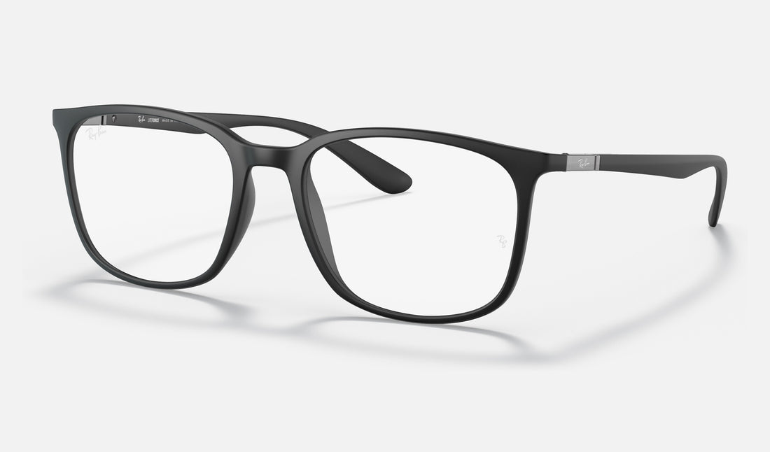 Ray-Ban RX7199 — Black — quarter view