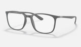 Ray-Ban RX7199 — Grey — quarter view