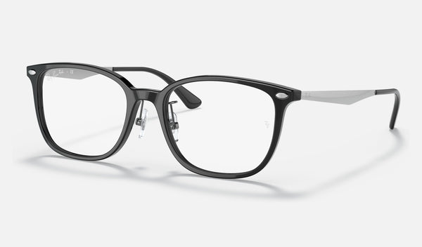 Ray-Ban RX5403D — Black — quarter view