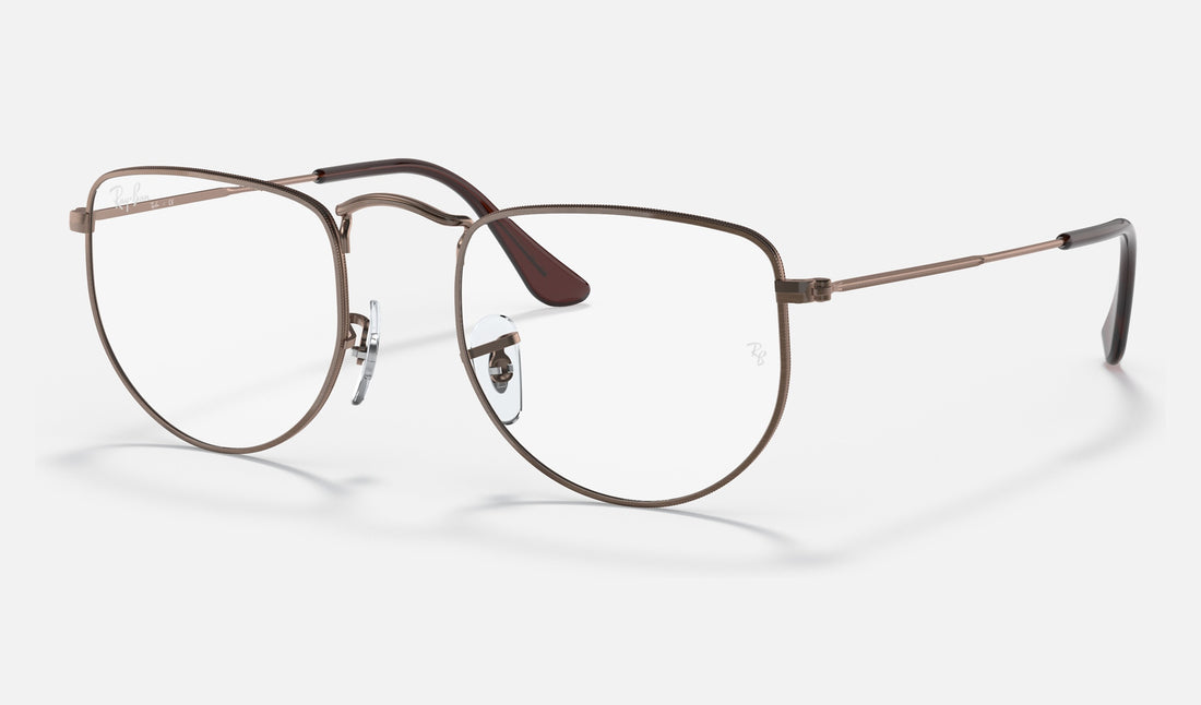 Ray-Ban Elon RX3958V — Bronze-copper — quarter view