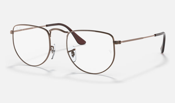 Ray-Ban Elon RX3958V — Bronze-copper — quarter view