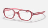 Ray-Ban Junior RY9074V — Fuxia — quarter view