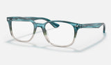 Ray-Ban RX5375 — Havana — quarter view
