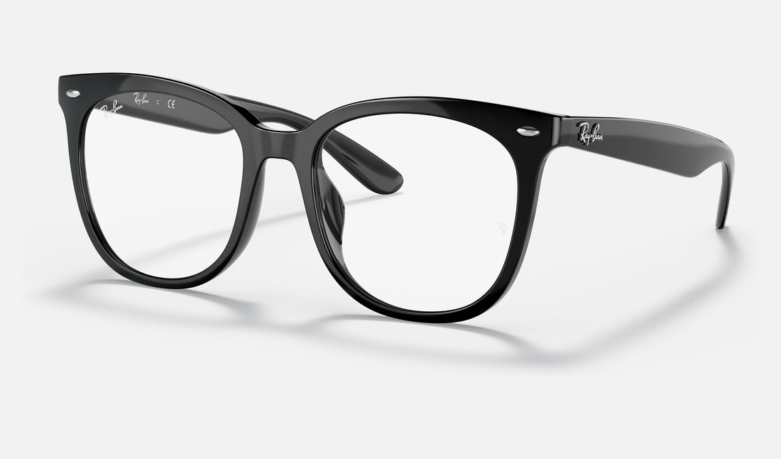 Ray-Ban RX4379VD — Black — quarter view