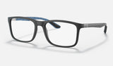 Ray-Ban RX8908 — Black — quarter view
