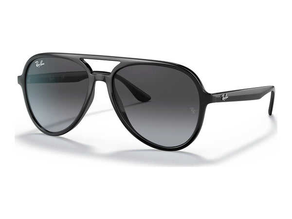 Ray-Ban RB4376 — Black / Grey Gradient — quarter view