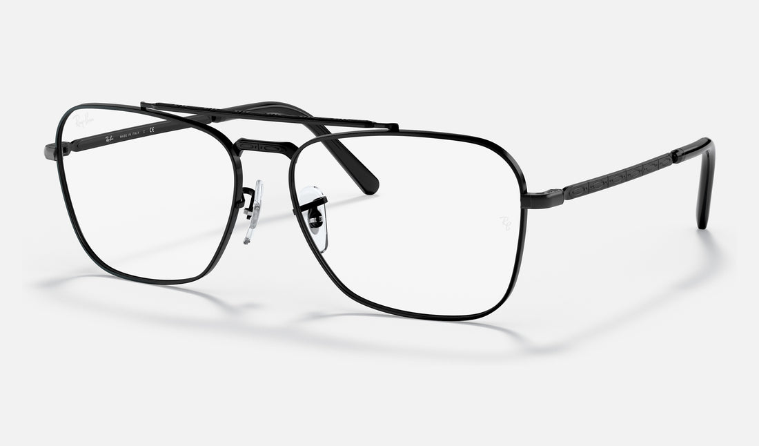 Ray-Ban New Caravan RX3636V — Black — quarter view