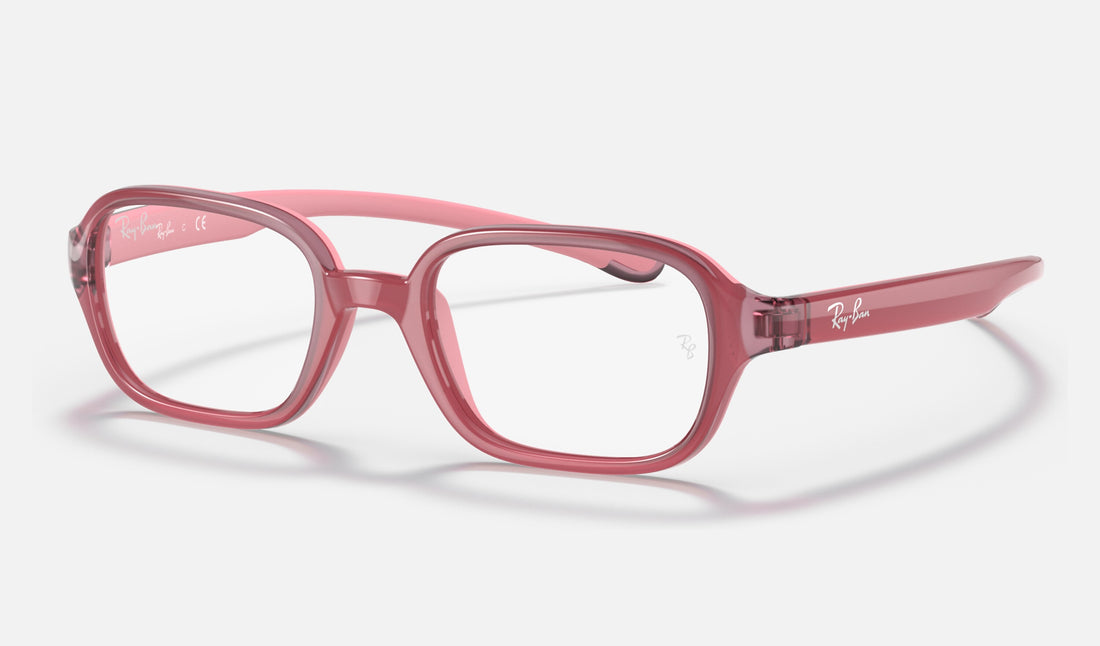 Ray-Ban Junior RY9074VF — Fuxia — quarter view