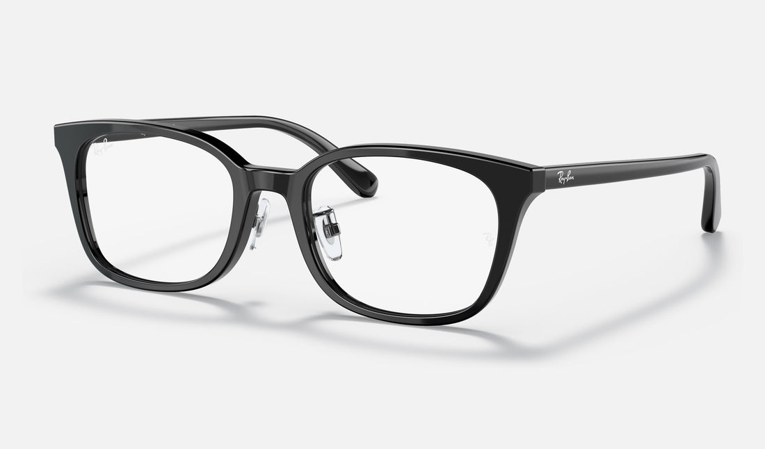 Ray-Ban RX5407D — Black — quarter view