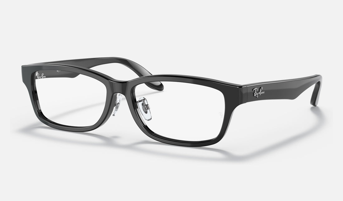 Ray-Ban RX5408D — Black — quarter view
