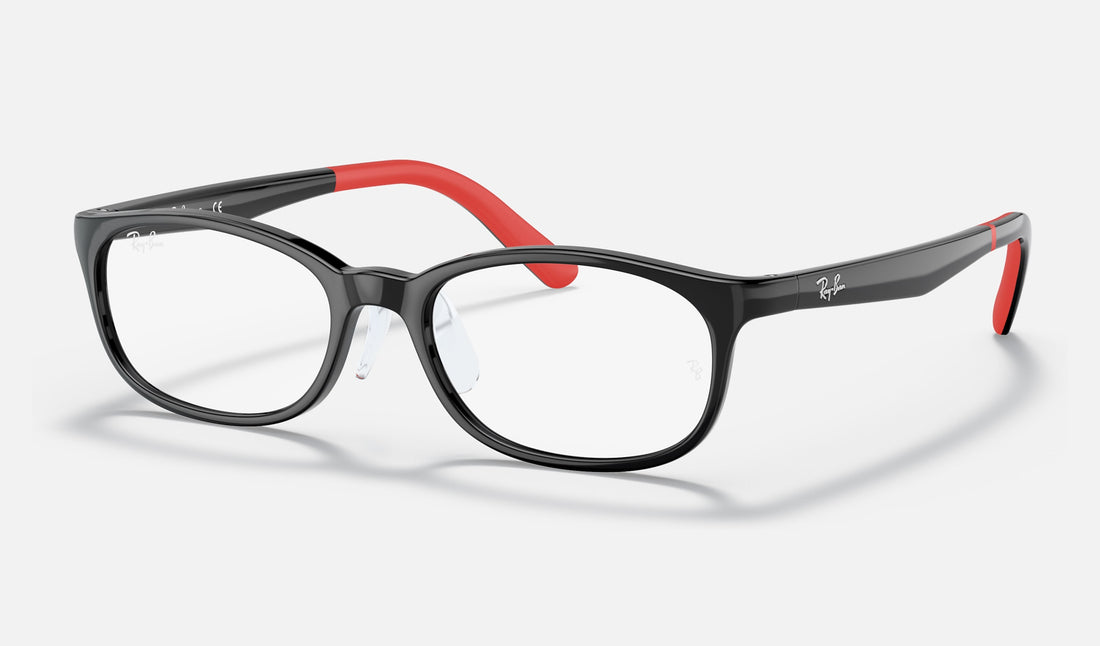 Ray-Ban Junior RY1613D — Black — quarter view