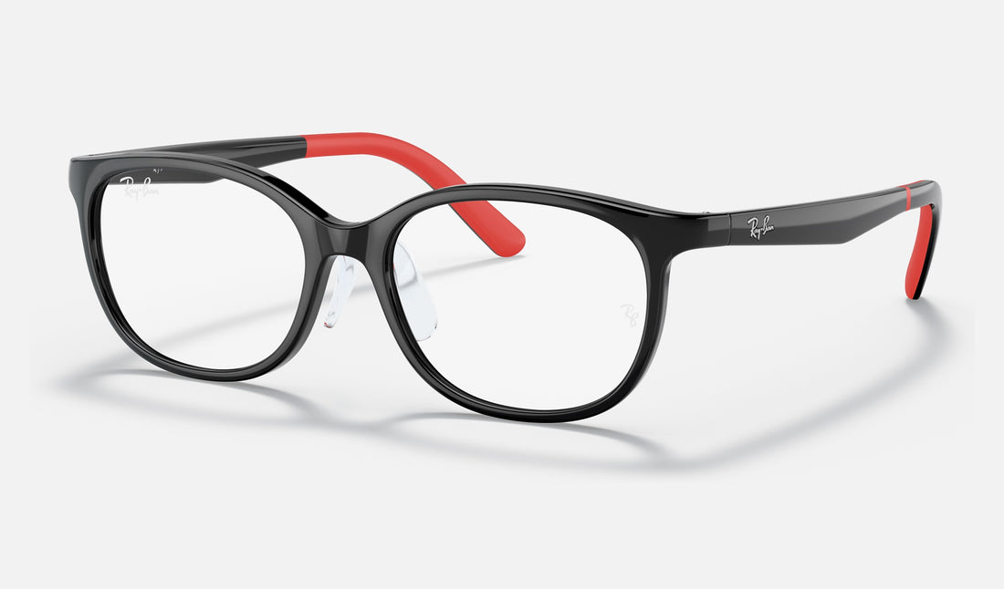 Ray-Ban Junior RY1614D — Black — quarter view