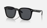Ray-Ban RB4392D — Black / Dark Grey — quarter view