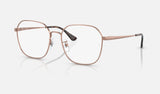 Ray-Ban RX6490D — Copper — quarter view