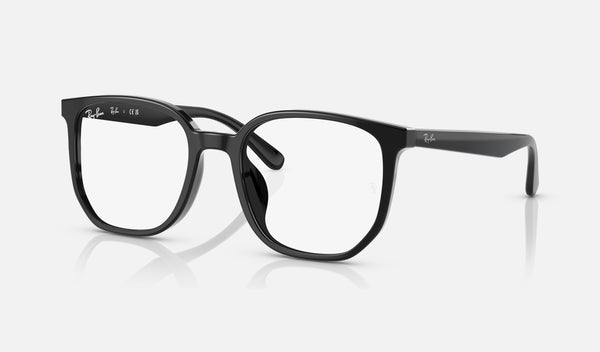 Ray-Ban RX5411D — Black — quarter view
