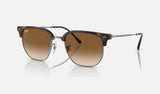 Ray-Ban New Clubmaster RB4416 — Havana — quarter view