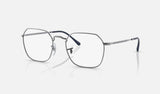 Ray-Ban Jim RX3694V — Gunmetal — quarter view