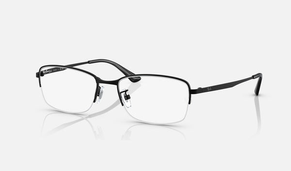 Ray-Ban RX8774D — Black — quarter view