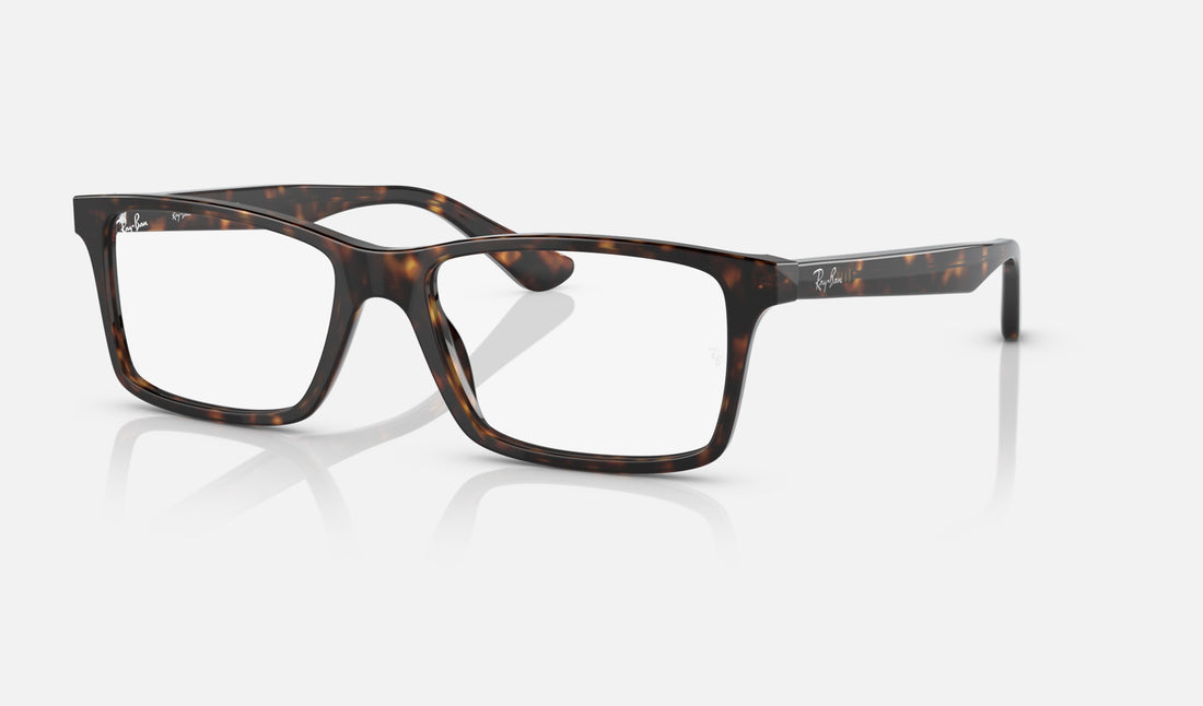 Ray-Ban RX5413 — Havana — quarter view