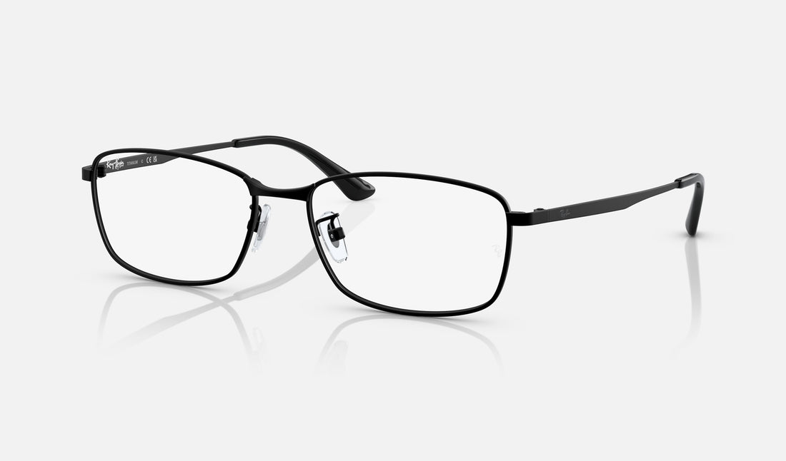 Ray-Ban RX8775D — Black — quarter view
