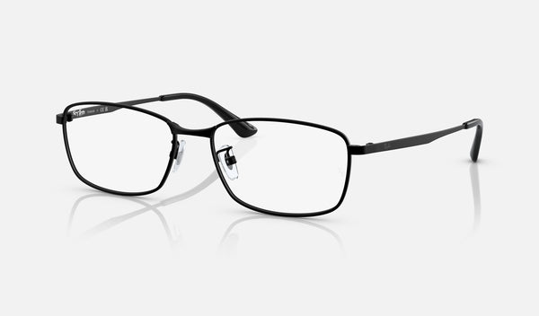 Ray-Ban RX8775D — Black — quarter view