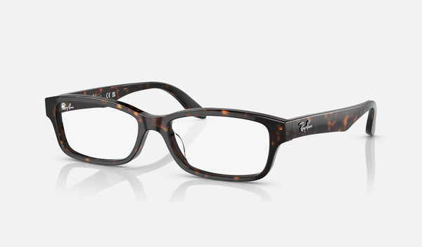 Ray-Ban RX5415D — Havana — quarter view