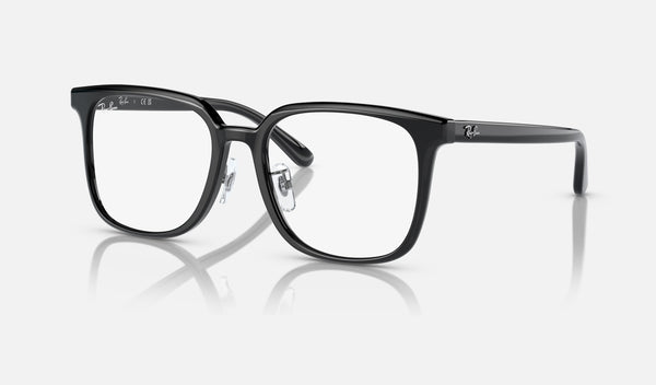 Ray-Ban RX5419D — Black — quarter view