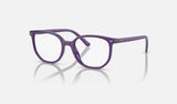 Ray-Ban Junior Junior Elliot RY9097V — Opal Violet — quarter view
