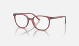 Ray-Ban Junior Junior Elliot RY9097V — Opal Pink — quarter view