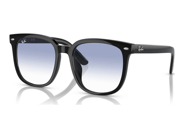 Ray-Ban RB4401D — Black / Blue — quarter view