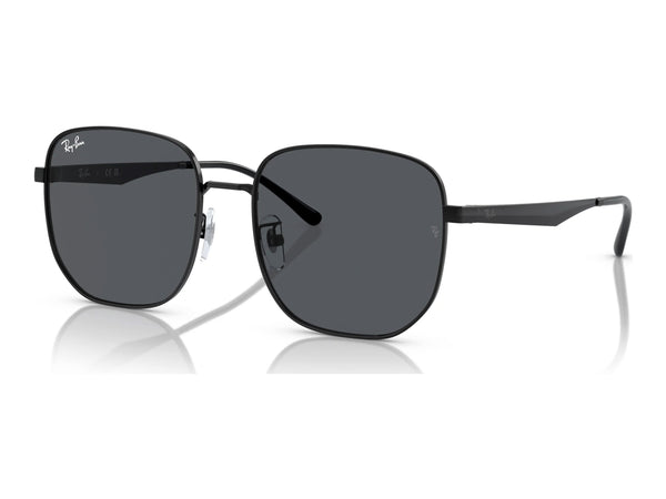 Ray-Ban RB3713D — Black / Dark Grey — quarter view