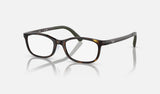 Ray-Ban Junior RY1615D — Havana — quarter view
