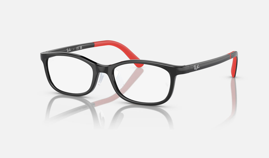 Ray-Ban Junior RY1615D — Black — quarter view