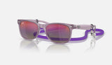 Ray-Ban Junior Junior New Wayfarer RJ9052S — Opal Purple — quarter view