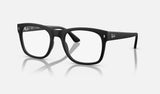 Ray-Ban RX7228 — Black — quarter view