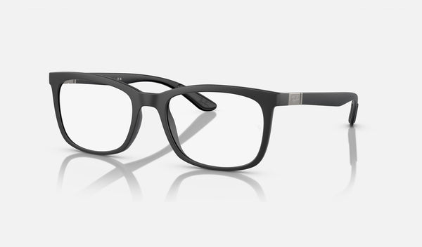 Ray-Ban RX7230 — Sand Black — quarter view