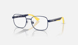 Ray-Ban Junior RY1059 — Dark Blue — quarter view