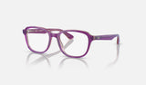 Ray-Ban Junior RY1627 — Top Purple & Pink & Beige — quarter view