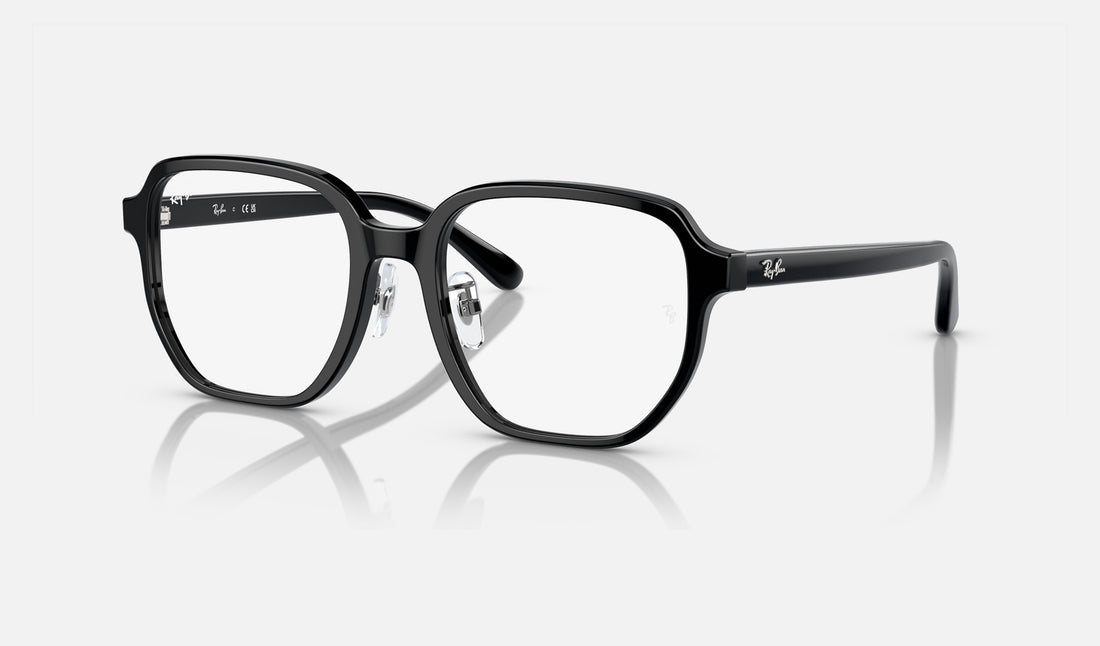 Ray-Ban RX5424D — Black — quarter view