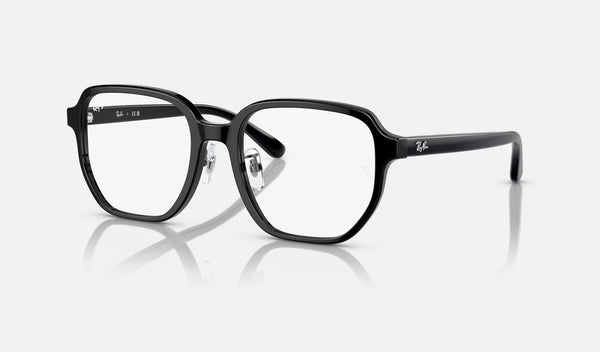 Ray-Ban RX5424D — Black — quarter view