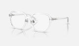 Ray-Ban RX5424D — Transparent — quarter view
