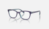 Ray-Ban Junior RY1591 — Top Blue & Violet & Light Blue — quarter view