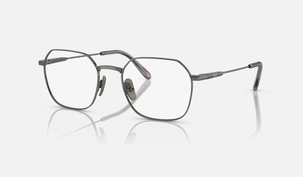 Ray-Ban Jim Titanium RX8794 — Gunmetal — quarter view