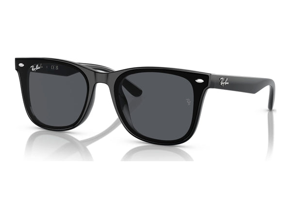 Ray-Ban RB4420 — Black / Dark Grey — quarter view