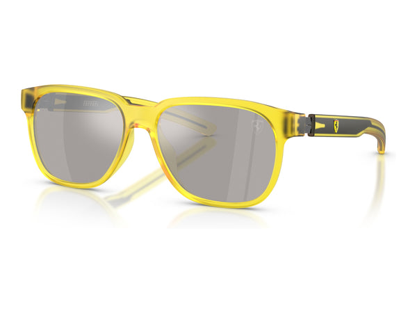 Scuderia Ferrari FZ6033D in Yellow Transparent Matte — three-quarter view