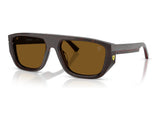 Scuderia Ferrari FZ6036U in Tortoise Brown — three-quarter view