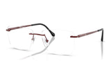 Sferoflex SF2304 in Shiny Burgundy — three-quarter view